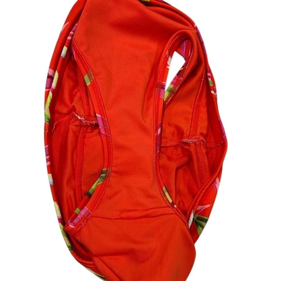 Old Navy Tropical High Waisted Bikini Bottom SwimSuit Large - Picture 4 of 6